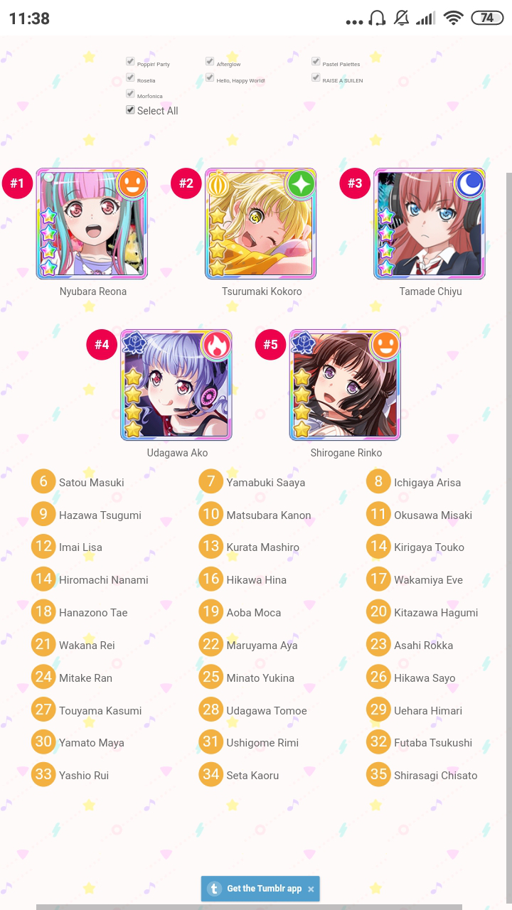 I tried to do the Garupa sorter without tie so much 👉👈
It was a challenge for me
In Touko and Nanami...