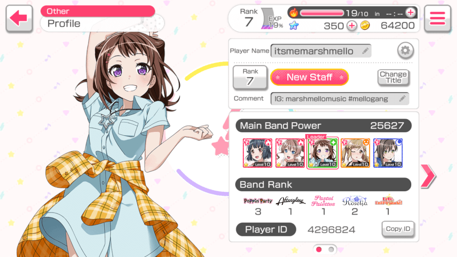 Here's my account if you want to add me, I guess you only need the ID on the bottom.