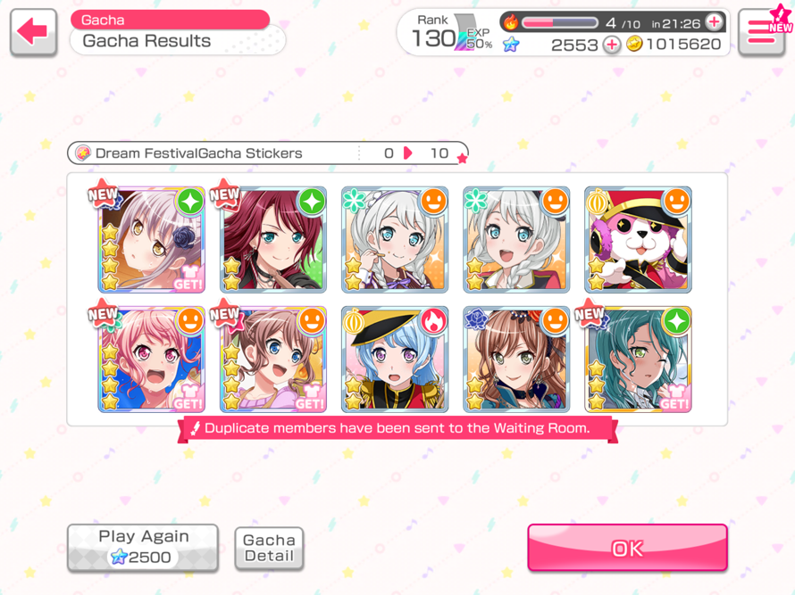 One scout and I’ve been blessed 😭 now it’s time to save up for eve & kaoru’s next 4 stars