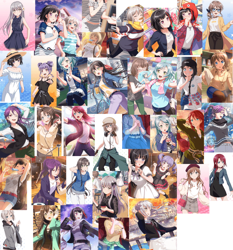 I wanted to do it, and all I have to say is... There are too many outfits that I like  maybe because...