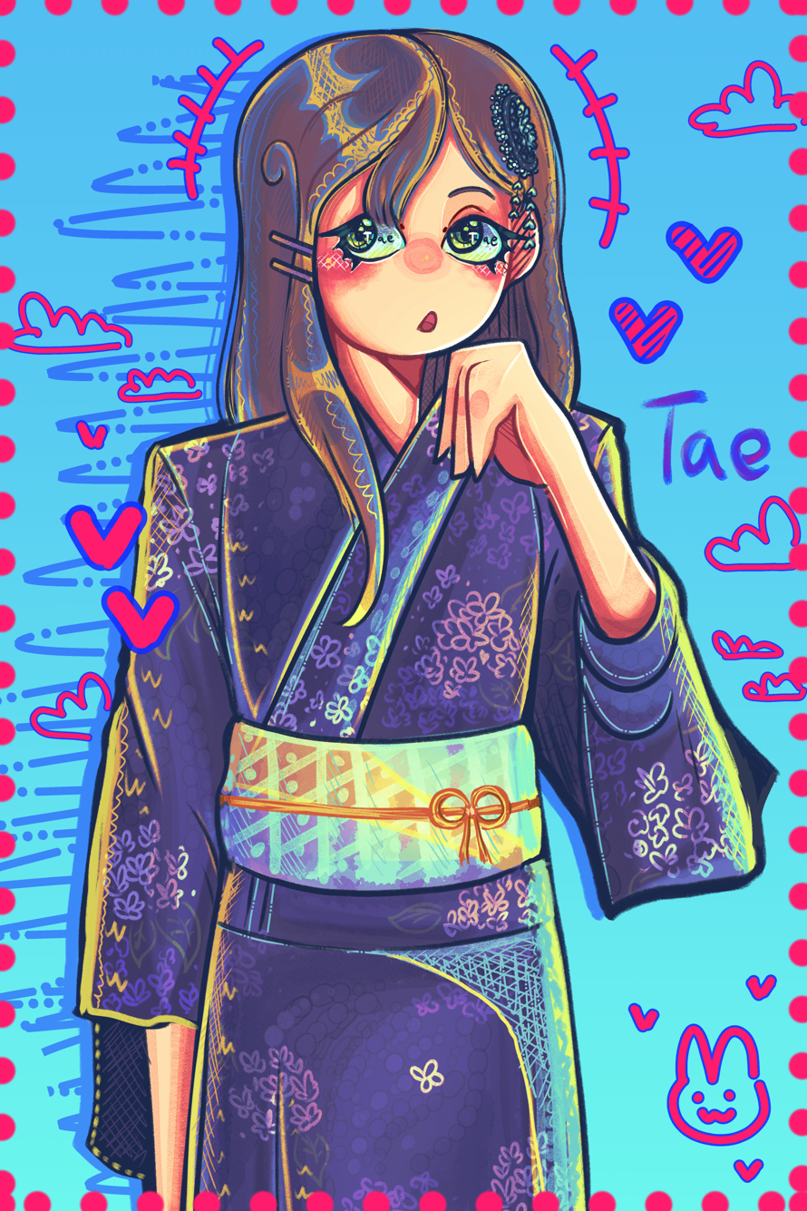 trying to figure out how posting works here trolololololololol
hi! here's a drawing i made of tae a...