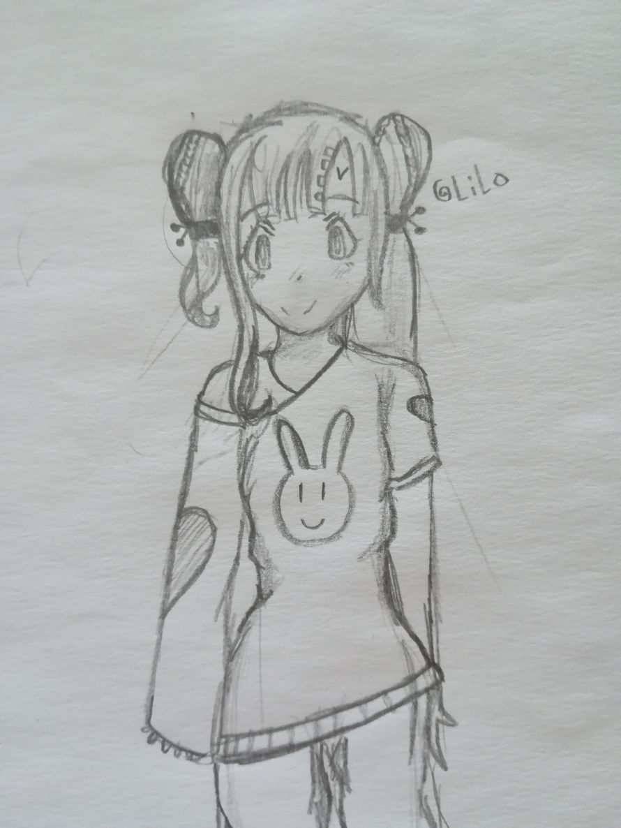 I was bored so I made myself an OC! 