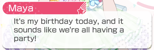   Aiming for her light, a light that already shines in our hearts!  

    Happy Birthday, Maya!...