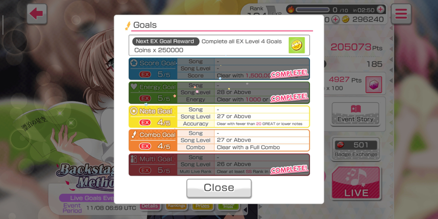     And Like Usual, Stuck in this part, forever... Hiks

~Curse my bad Bandori skill~ 