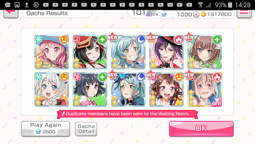 OMG! IT'S MY FREAKING B DAY! I GACHA AND I GET MY FAVOURITE MOCA CARD! IT TOOK ME A LIFE TIME TO...