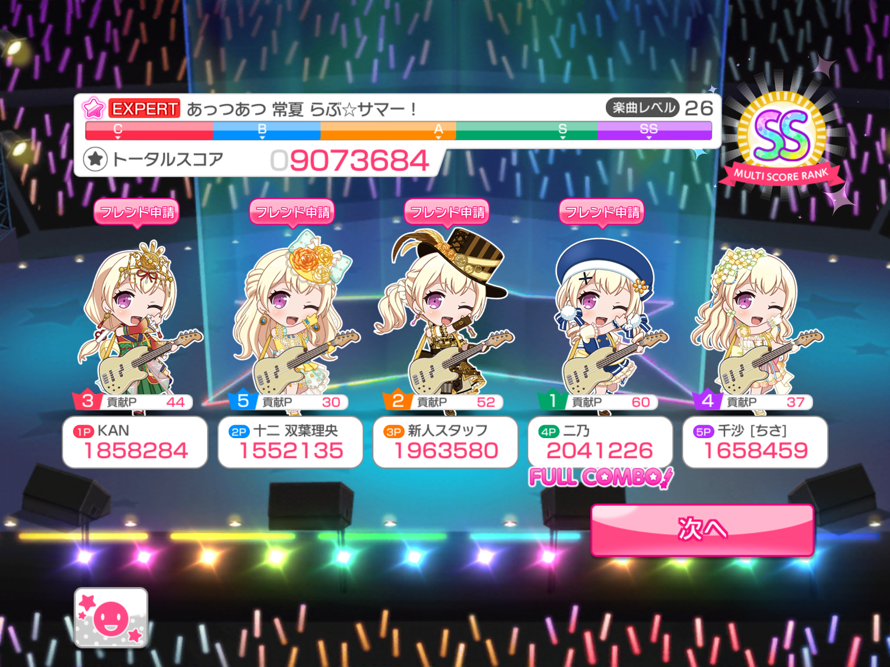   Chisato army coming to beat you up