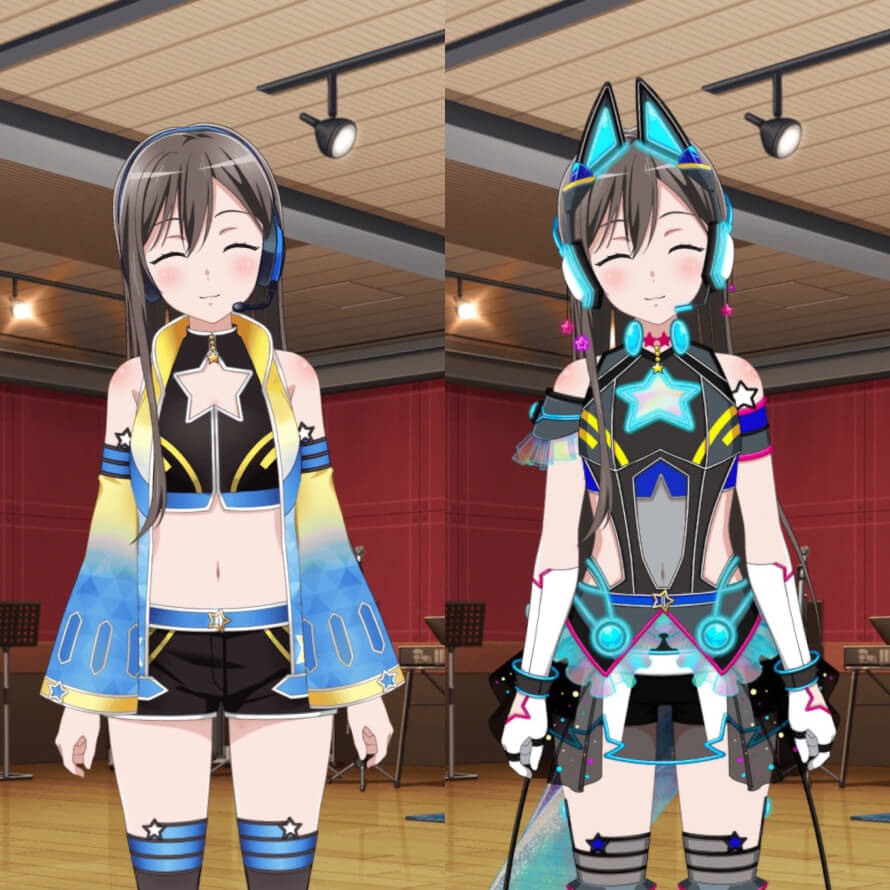 It took me so long to realize, but I think Dream Festival costumes are upgraded versions of its...