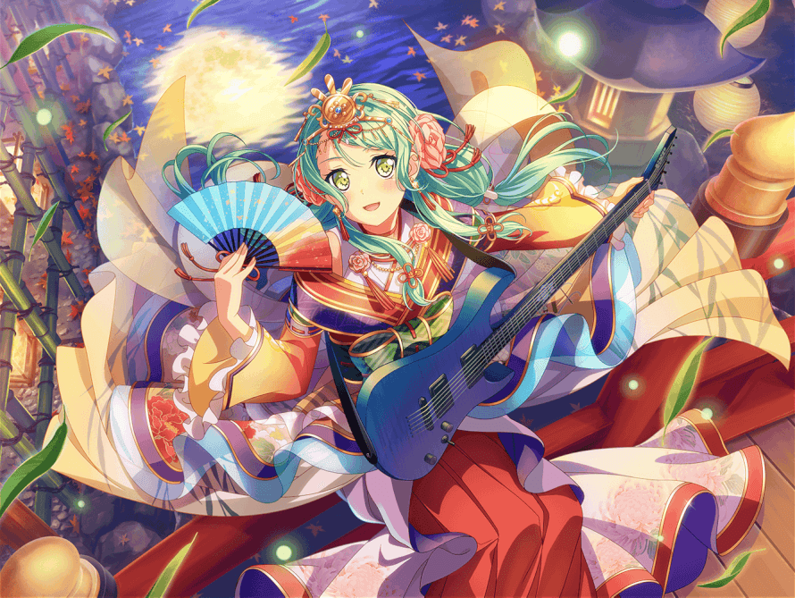 i love this card so much... the lighting, scenery, costume, everything is so right for me