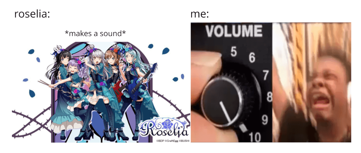 this is ofc applicable to all bands I'm just a basic wonder bread trash roselia stan uwu