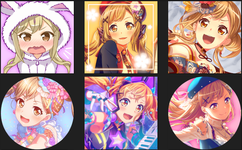 preview of some arisa icons i made! if you wanna download any of them,...