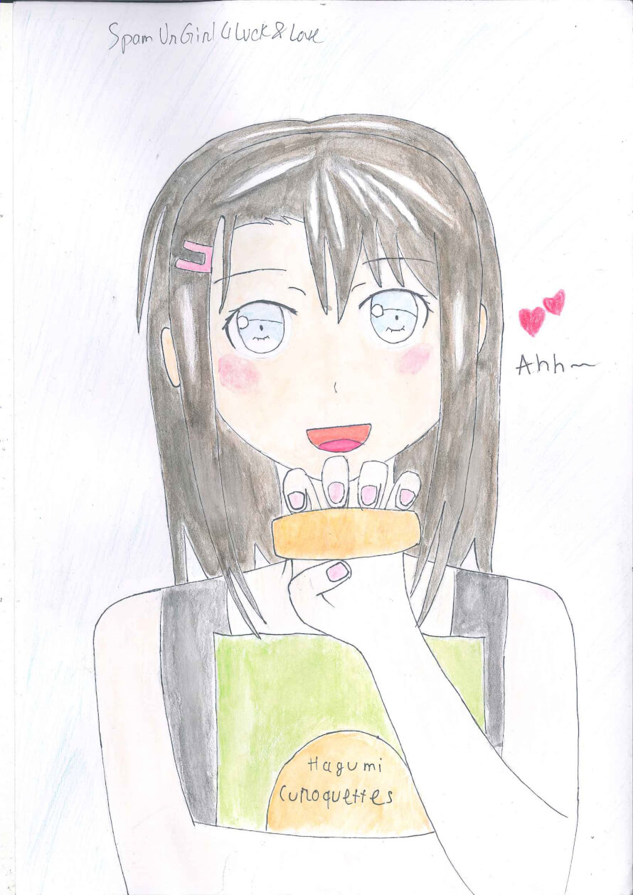 say " ahhhhhh~❤"



 my first ever drawing with color pencil, so im sorry if it doesnt look nice,...