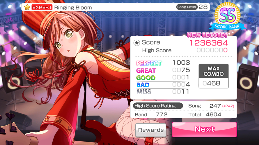 ... why does Ringing Bloom expert feel harder than Roku Chounen to Ichiya Monogatari 😩😩