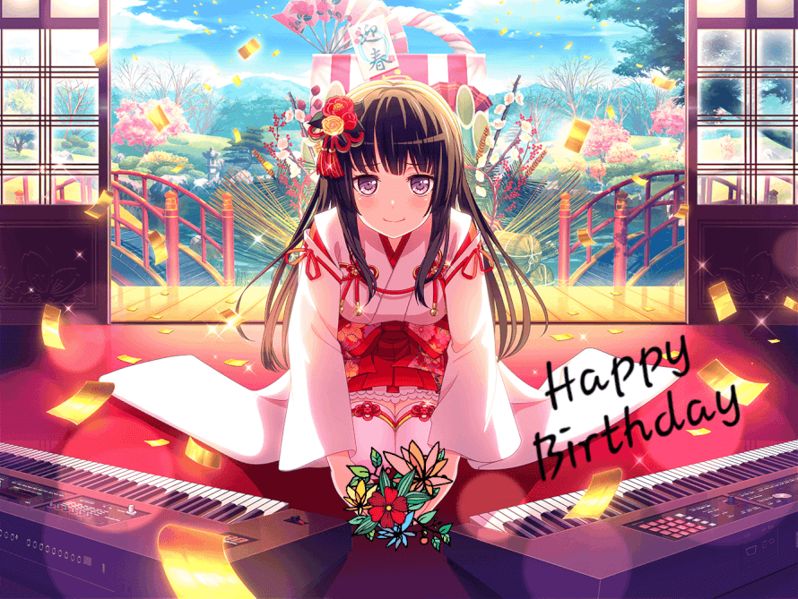 Happy Birthday to Rinko, aka my 2nd best girl.  Made by me 

      Also, thank you...