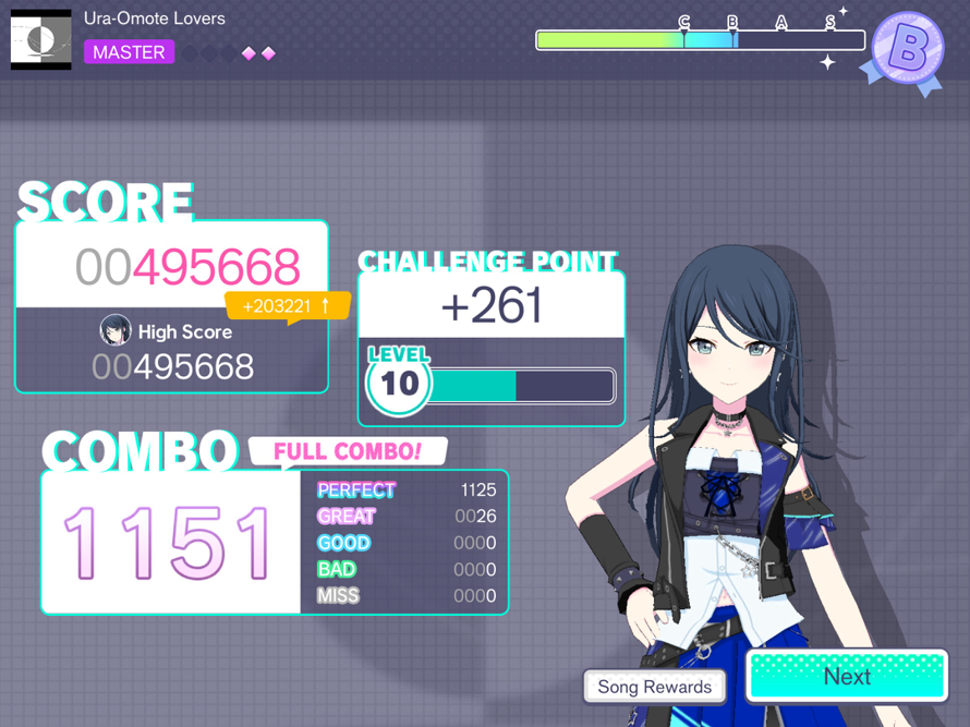 uramote full combo?? I’ve been trying to full combo for months and I’ve finally done it!!   o    too...