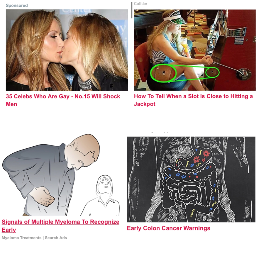   Am I the only one who gets super weird adds on bandori party? I mean  super  weird