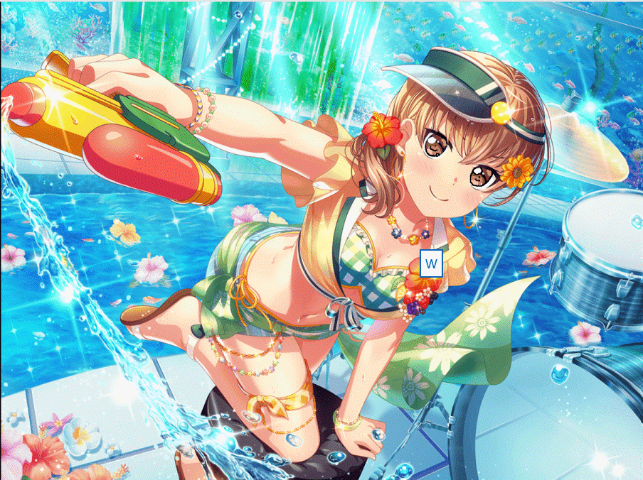 Hi bandori 
Niw I remake Maya to the beach gacha now it's Mikoto Misaka to Railgun 
