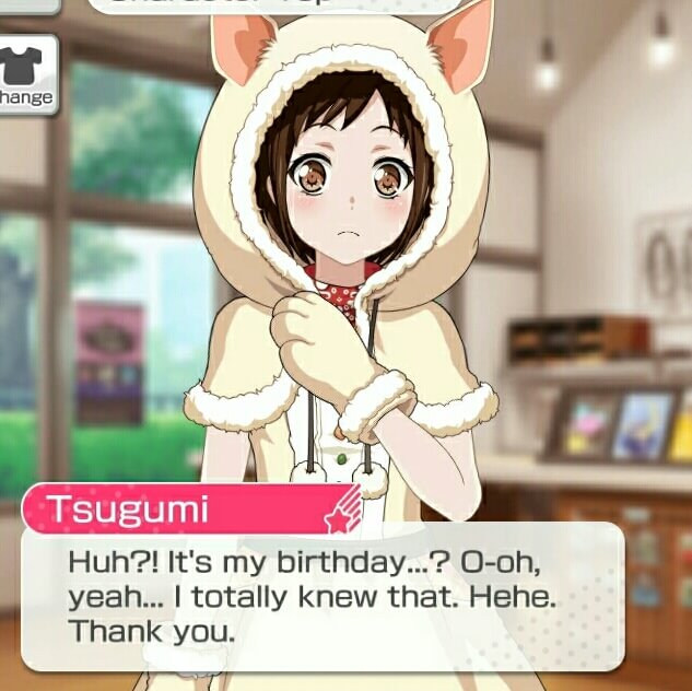 Happy birthday Tsugumi