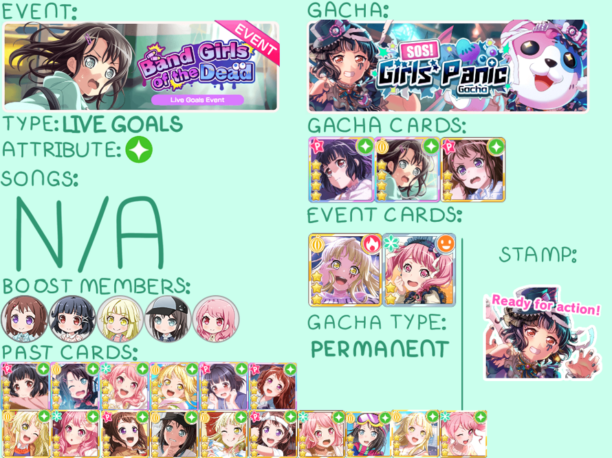   Your guide to the next EN event, "Band Girls of the Dead"! Good luck to anyone pulling for the...
