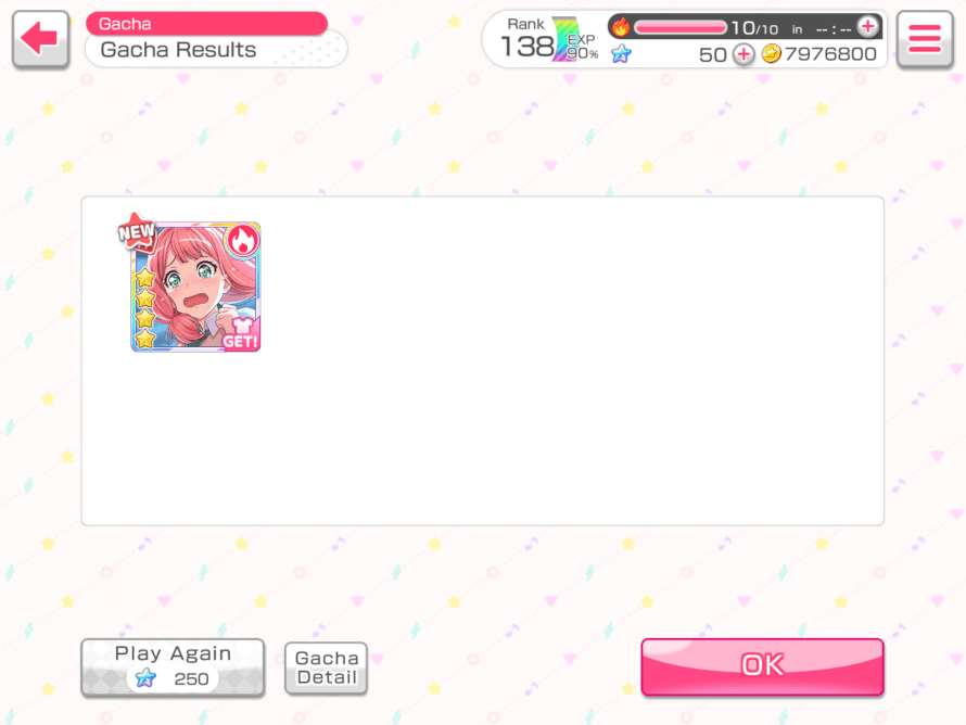 Bandori: Hey remember the time you saved 12500 for Halloween Himari and didn’t get a single 4 ?
Me:...