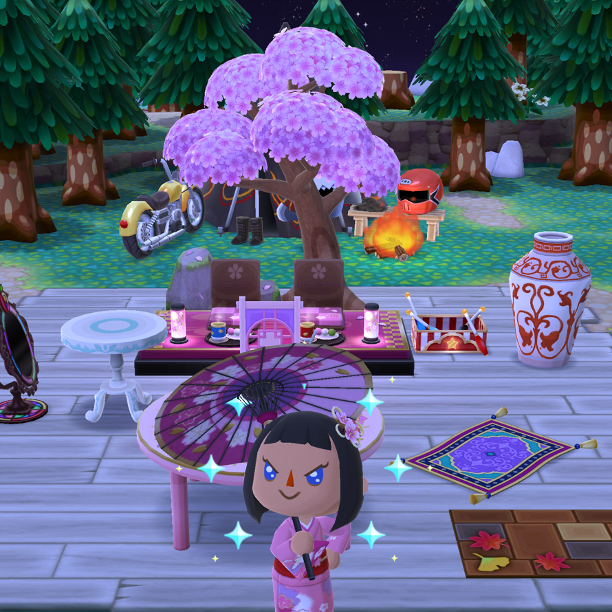 I GOT THE KIMONO THE UMBRELLA, TREE AND CLIP!!! SO HAPPY LIKE IF YOU THINK AYA SHOULD WEAR THIS!!