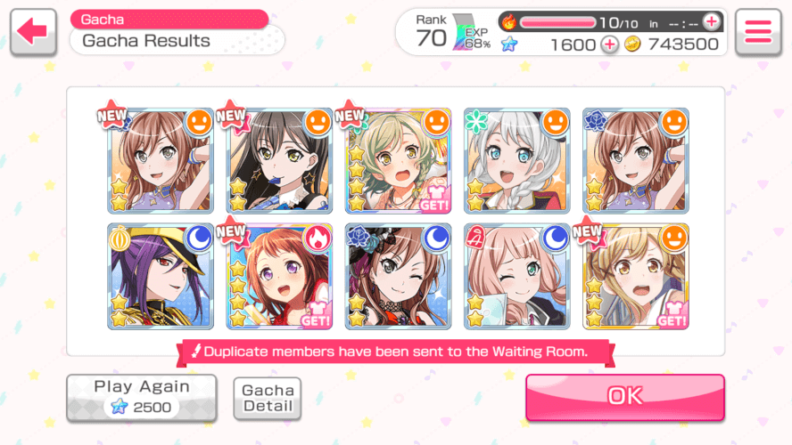 my luck is so bad that i wasnt expecting anything at all but wtf HINA and KASUMI   Arisaaaaaa
Im so...
