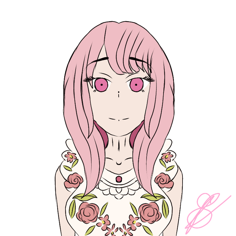 I did an Aya drawing...
I hate it ;^;