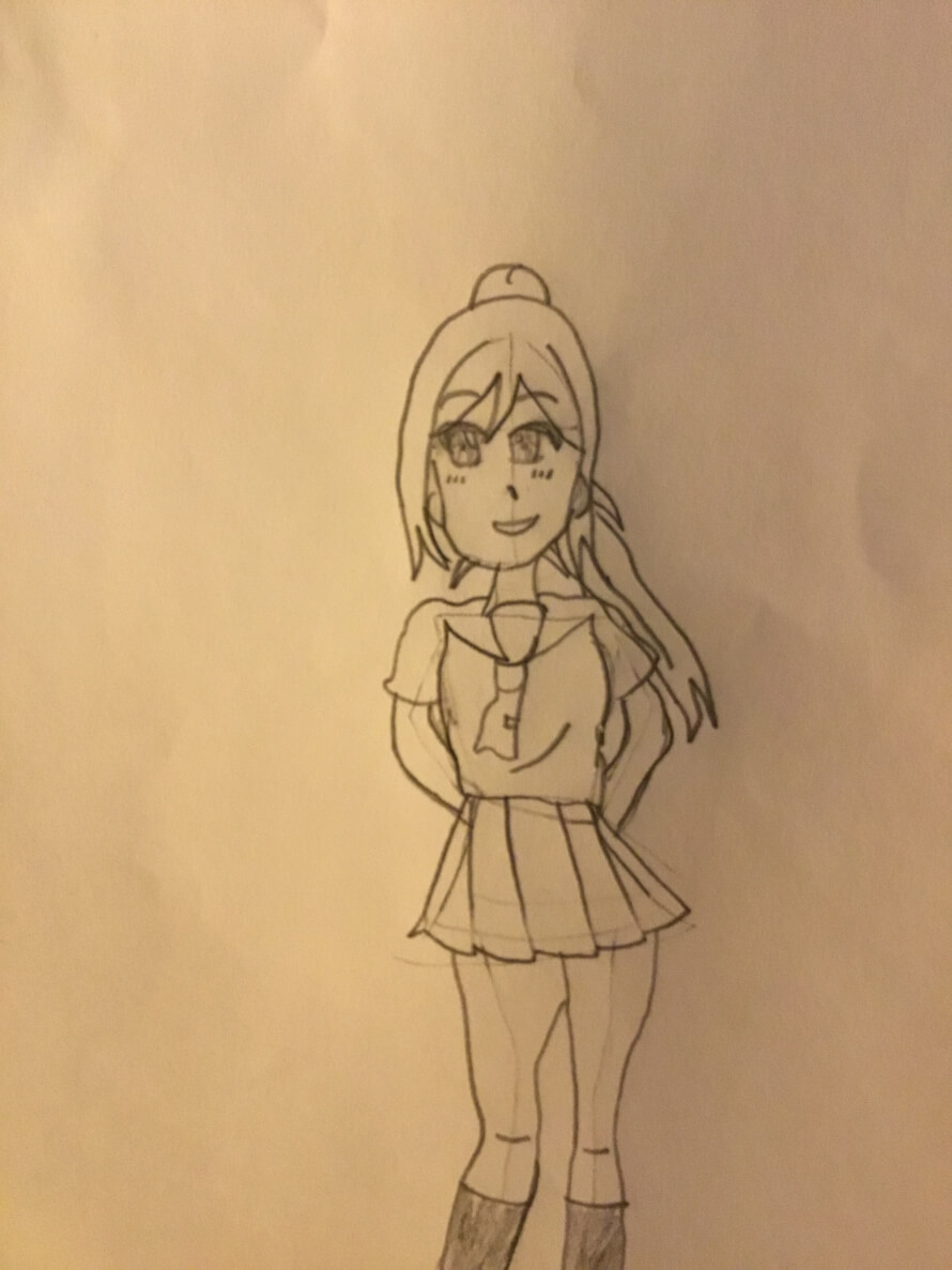 I attempted to draw Kanan...I’m young so my art isn’t that good but enjoy...?