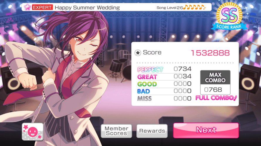 I managed to randomly FC this song this morning?? I've been trying so hard to get that  one part ...