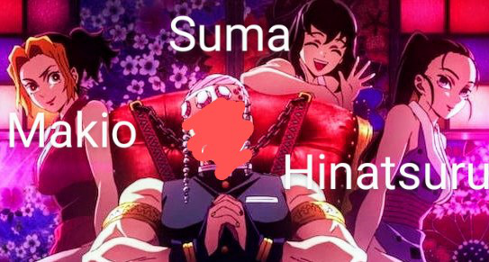 HELLO BANDORI !!!!

I want to make a draw of three girl of BANDORI are tengen uzui wives but I don't...