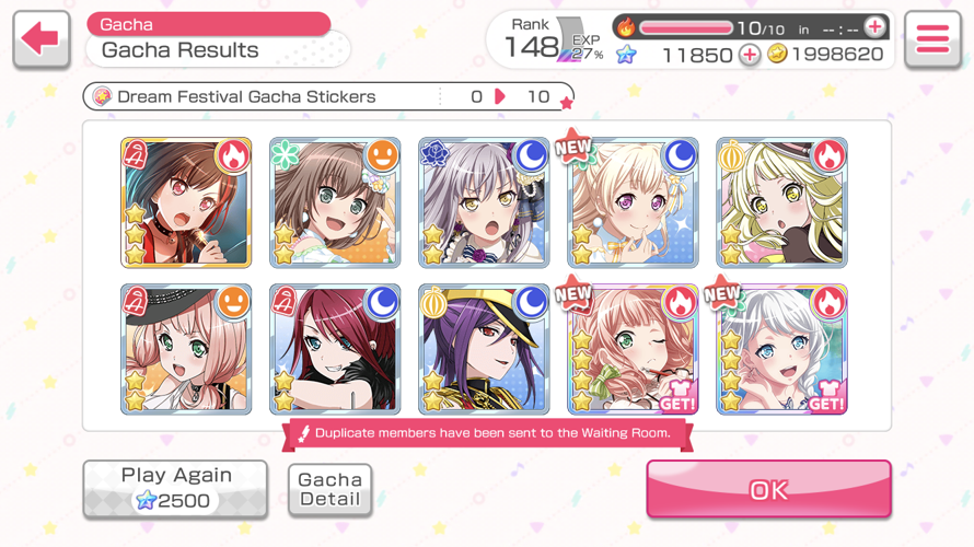 This was a pull that started with yellow lights. Hmmmmm... 
    Thanks Bushimo for DF Himari and...