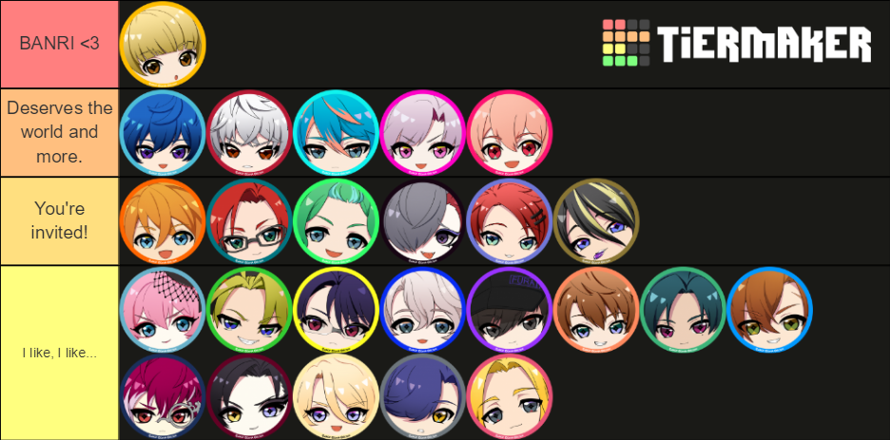 Heyyy~ I updated my list of AAside best bois now that I'm more invested into the franchise and in...