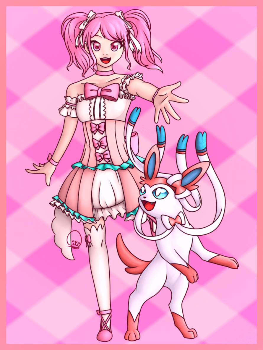 I made this drawing a while ago for a Pokémon x Bandori crossover I'm making. I feel Sylveon is a...