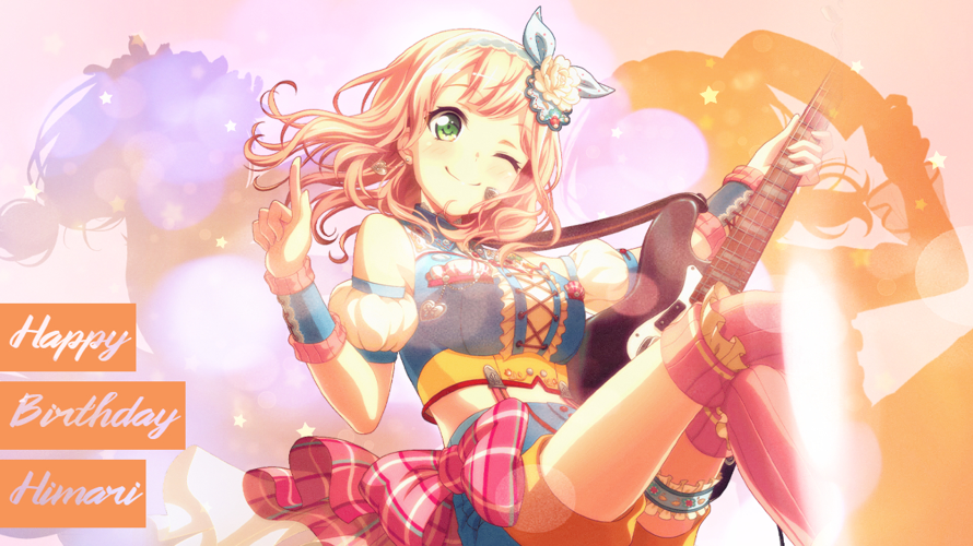     Happy Birthday, Himari!
I hope you'll be your cheerful and pure self forever and that your love...