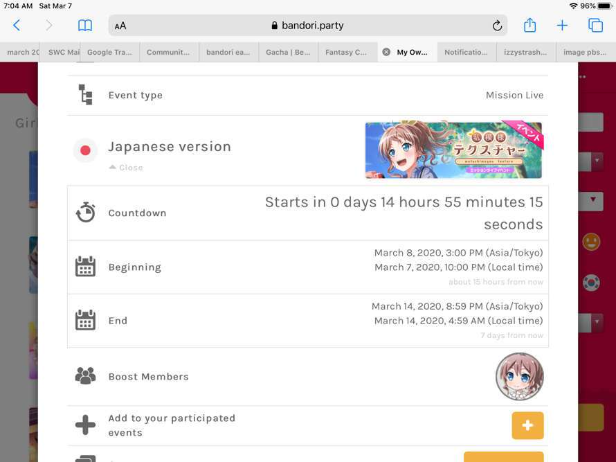 Wow! One boost member. Sweet 😎