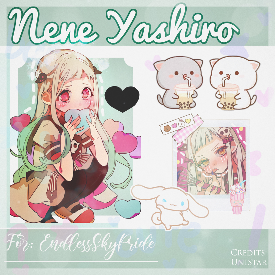 Omg, another edit finish!! This Nene yashiro edit is for EndlessSkyPride! She was sooo cute to do,...