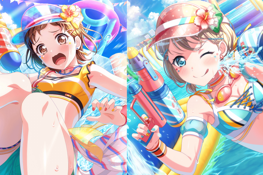 REVIVAL GACHA !! 
tsugumi 4  
moca 4 
tomoe 3 
ran 3 
himari 2 