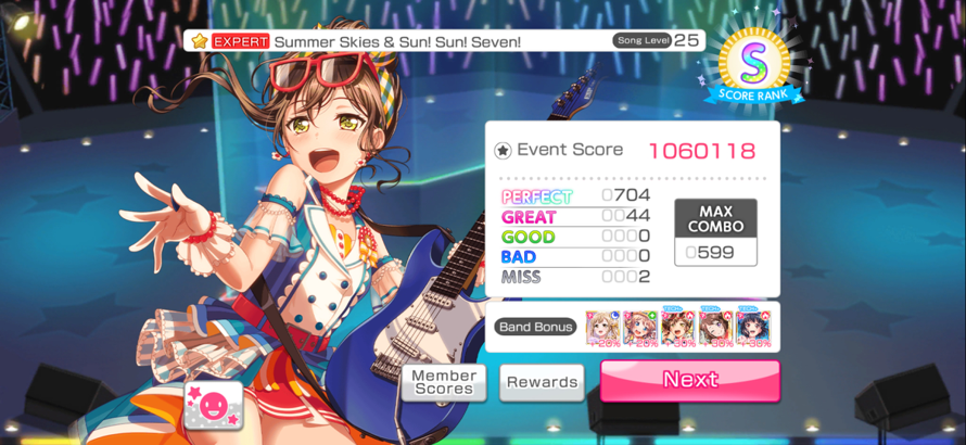   I'M IN ACTUAL SHOCK I ALMOST FULL COMBO'ED THIS SONG IF IT WASN'T FOR ME GOING IN A PANIC

    I...