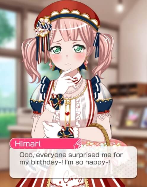 Happy birthday Himari!