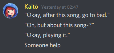 This lasted for an hour.

       Why does music have to be so good?