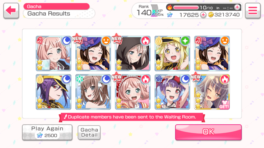 SHE CAME HOME IN THE FIRST PULL!!!! ❤❤❤

Rate up finally worked and best girl immediately found her...