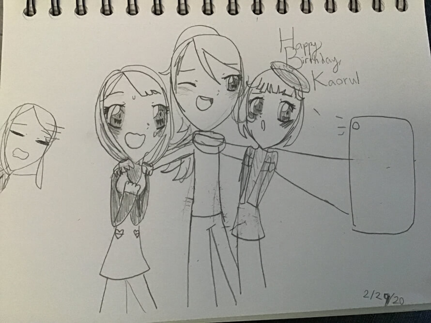 Kaoru, I’m super sorry I missed your birthday yesterday! I worked on some rough concept art in my...