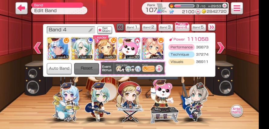 A half completed set... Why won't you come home Arisa and Rinko?