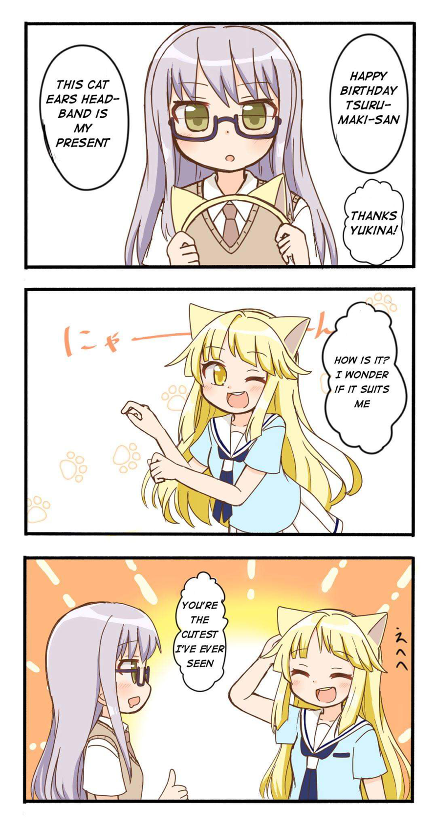  Kokoro, you were supposed to make the world smile, not give them diabetes 
   
 Original...