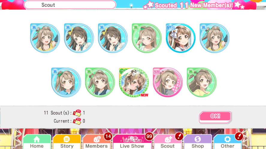 only kotori understands my suffering. only kotori came thru when afterglow wouldnt.