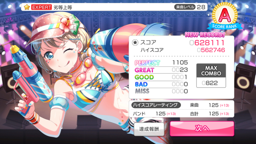 Fuee...

Almost got full combo on bring it on but the rap part is too hard for me : 

Btw I'm...