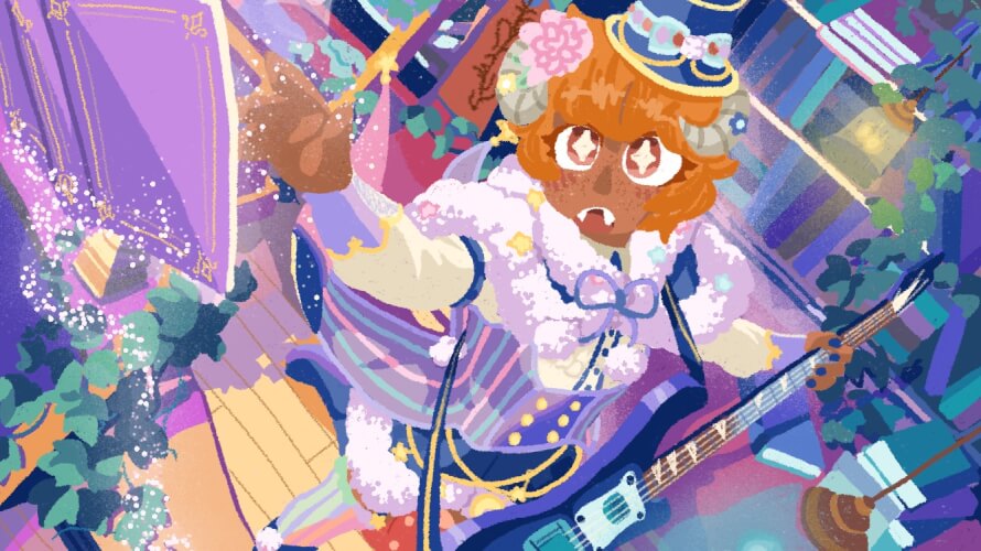 I got possessed by the idea to try and redraw this Hagumi card... and then drew Hagumi herself...