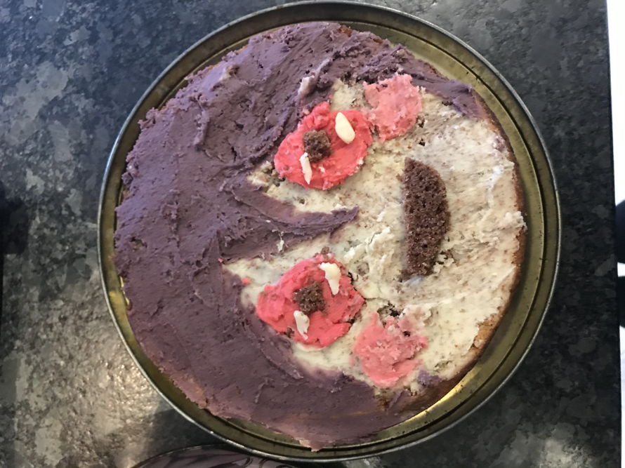 Dearest Kaoru,

I felt it fitting to post my  poorly made  monster of a character cake in my...