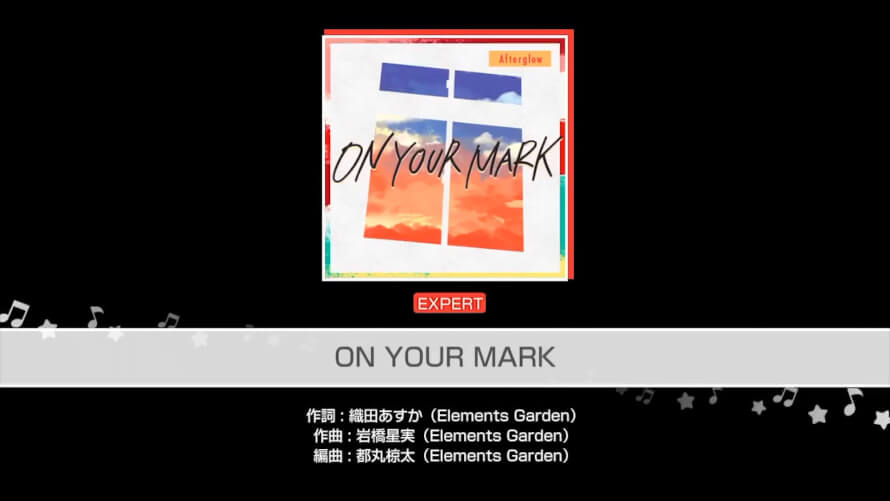 ON YOUR MARK    youtu.be/9wgfaGG0wfc