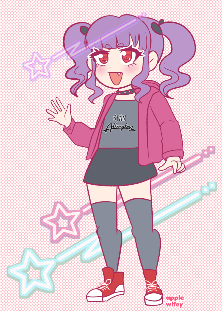 here's an ako doodle! if you guys have any drawing requests you can comment / message me :3