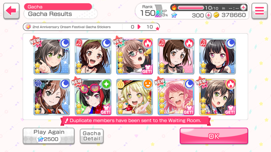 WOW!! thx Dreamfest two 4stars :D